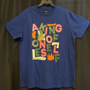 Akoo Blue Graphic T-Shirt